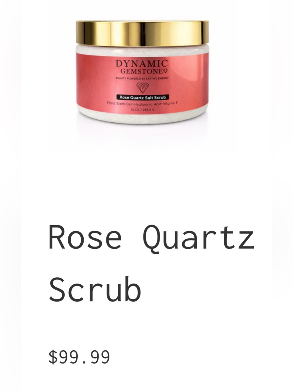 Dynamic gemstone body scrub, body butter set - Picture 3 of 3